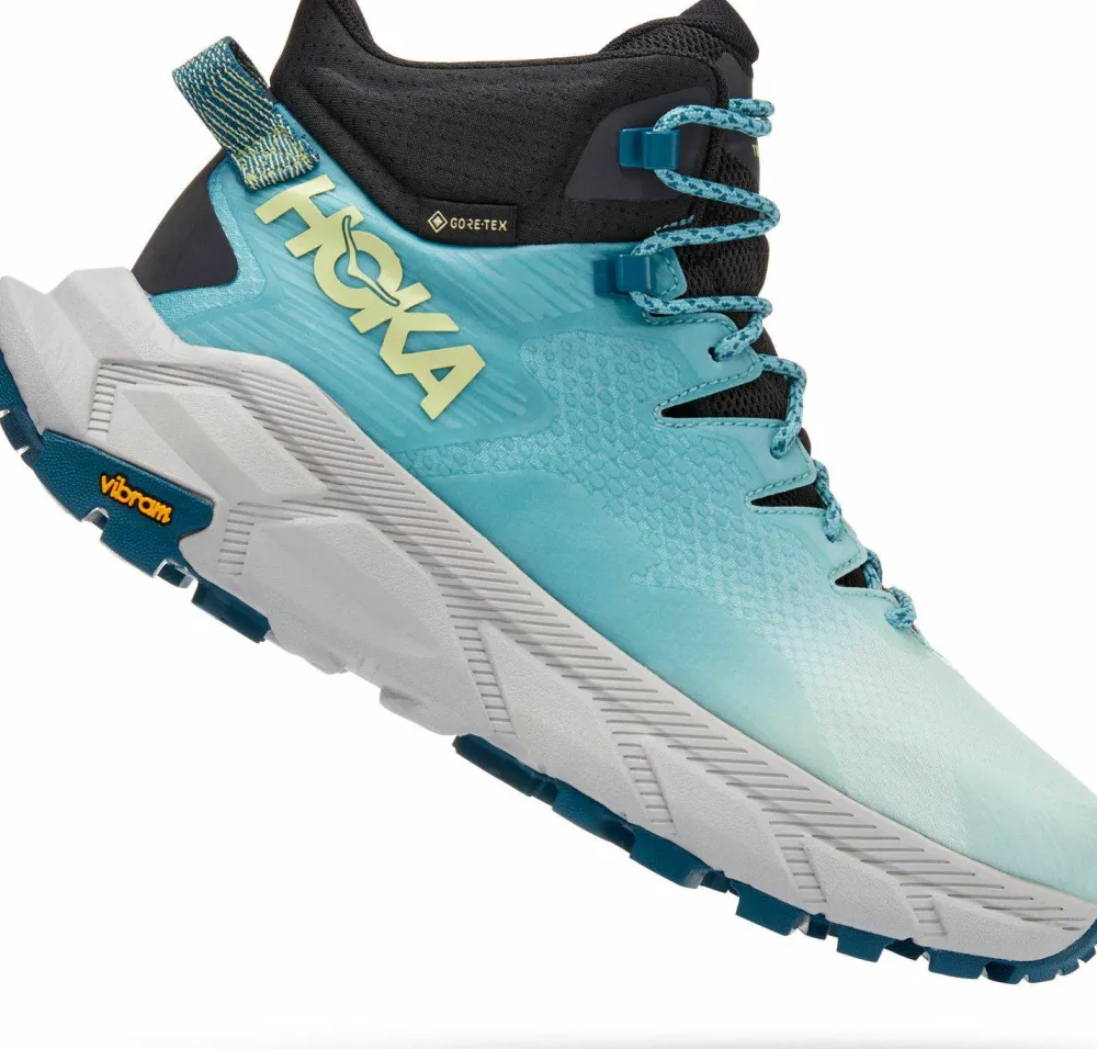 Clearance Hoka Women's Trail Code GORE-TEX Blue Glass / Coastal Shade