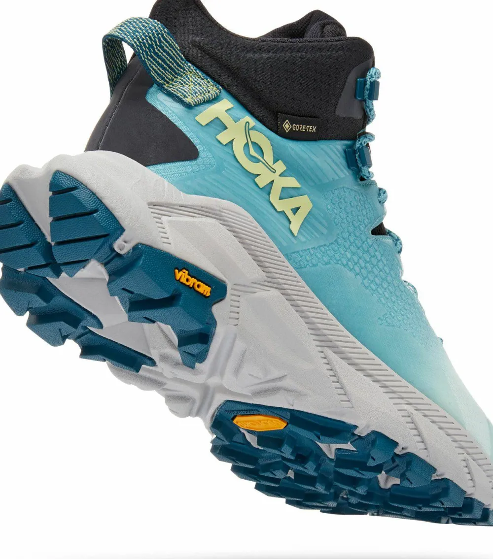 Clearance Hoka Women's Trail Code GORE-TEX Blue Glass / Coastal Shade