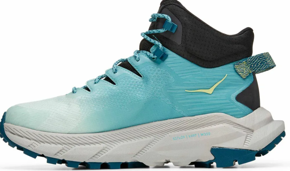 Clearance Hoka Women's Trail Code GORE-TEX Blue Glass / Coastal Shade