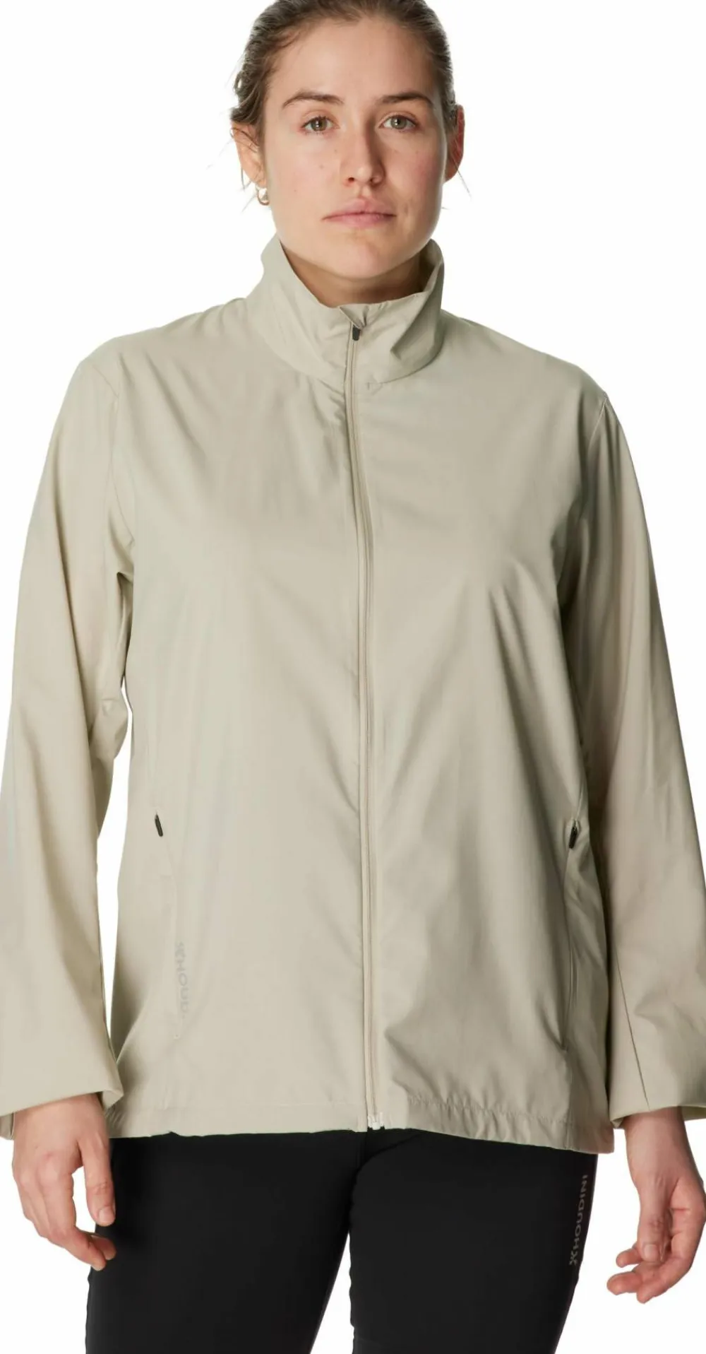 Hot Houdini Women's Pace Trail Jacket Greenish Gray