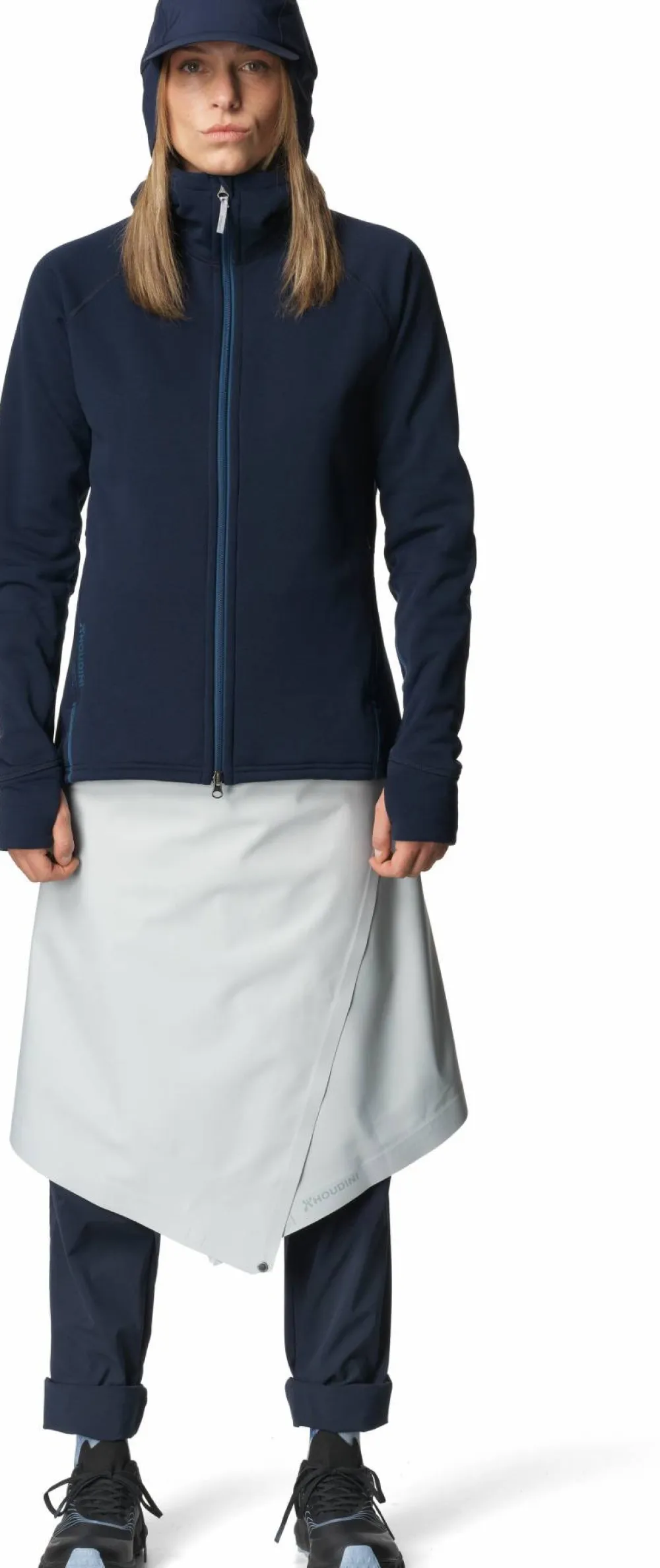 Best Houdini Women's Power Houdi Blue Illusion