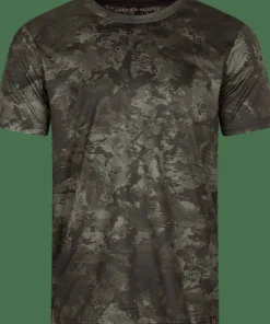 Härkila Men's Noctyx Camo Short Sleeved T-Shirt Axis MSP®Black/Black