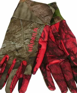 Best Härkila Moose Hunter 2.0 Fleece Gloves Mossy Oak Break-Up Country/Mossy Oak Red