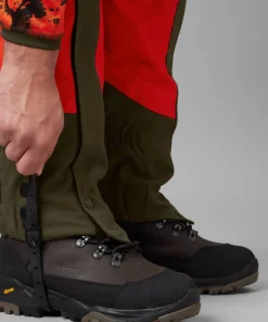Härkila Wildboar Pro Gaiters Orange blaze/Willow green