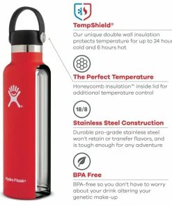 Online Hydro Flask Standard Mouth Flex 532 ml Olive