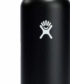 Online Hydro Flask Standard Mouth with Flex Straw Cap 621 ml BLACK