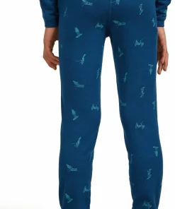 New Icebreaker Kids' Merino 200 Oasis Leggings Snow Day Atlantis/Topaz