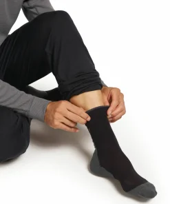 Discount Icebreaker Men's Hike+ Light Crew Black/obsidian