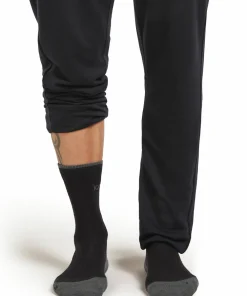 Discount Icebreaker Men's Hike+ Light Crew Black/obsidian