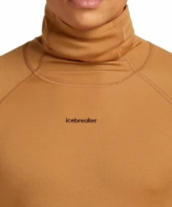 Sale Icebreaker Men's Merino 300 Merinofine™ Polar Long Sleeve Roll Neck Trail