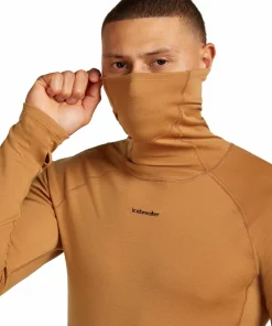 Sale Icebreaker Men's Merino 300 Merinofine™ Polar Long Sleeve Roll Neck Trail