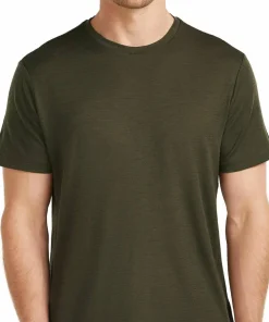Online Icebreaker Men's Merino 150 Tech Lite III Short Sleeve Tee Dk Loden
