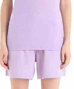 Discount Icebreaker Women's Crush Shorts PURPLE GAZE