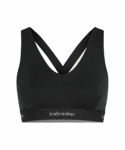 Icebreaker Women's Merino 125 Cool-Lite Sprite Racerback Bra Black