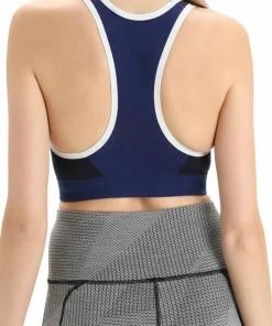 Hot Icebreaker Women's Zoneknit™ Sport Bra Royal Navy/Midnight Navy ROYAL NAVY/MIDNIGHTNVY/CB
