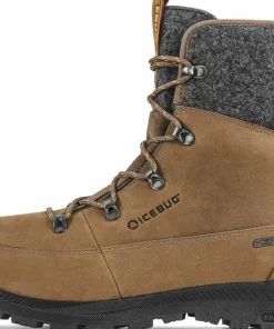 Sale Icebug Unisex Adak ReWool NT Coffee/Grey