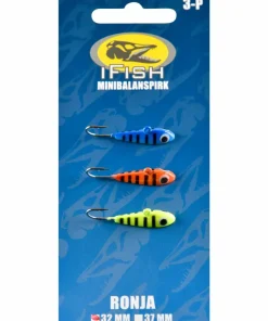 Sale iFish Ronja 32mm, 3-pack Nocolour