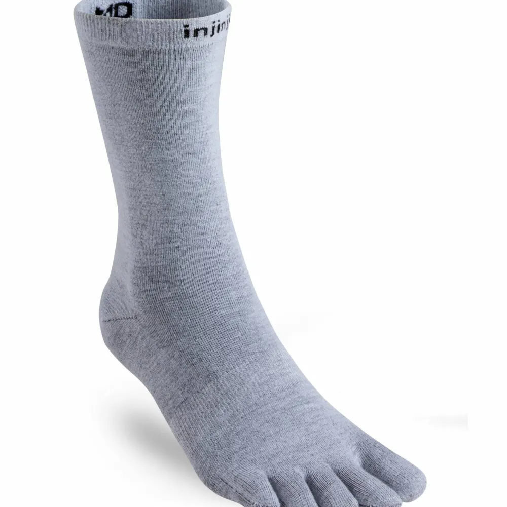 Clearance Injinji Liner Crew Gray Heather Gray
