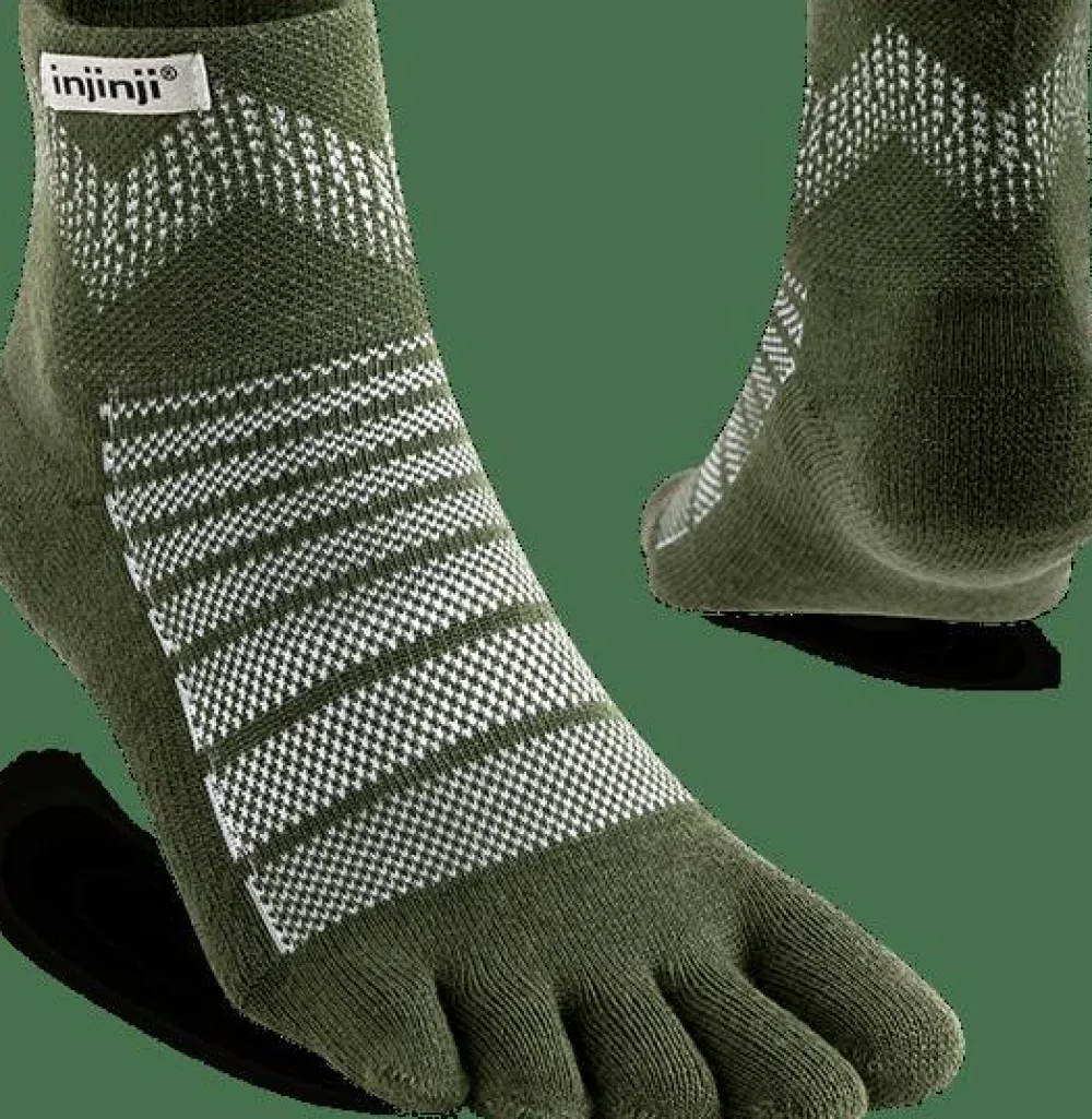 Best Injinji Outdoor Midweight Mini-Crew Wool Forest