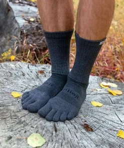 Clearance Injinji Trail Midweight Crew Granite