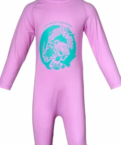 Hot Isbjörn of Sweden Kids' Dolphine Sun Jumpsuit Bubblegum