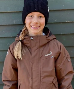 Hot Isbjörn of Sweden Kids' Helicopter Winter Jacket Chocolate