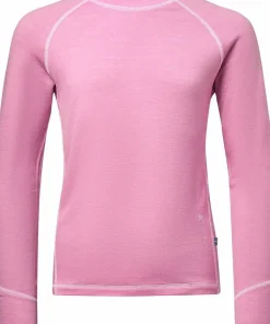 Outlet Isbjörn of Sweden Kids' Husky Sweater Baselayer Frost Pink FrostPink