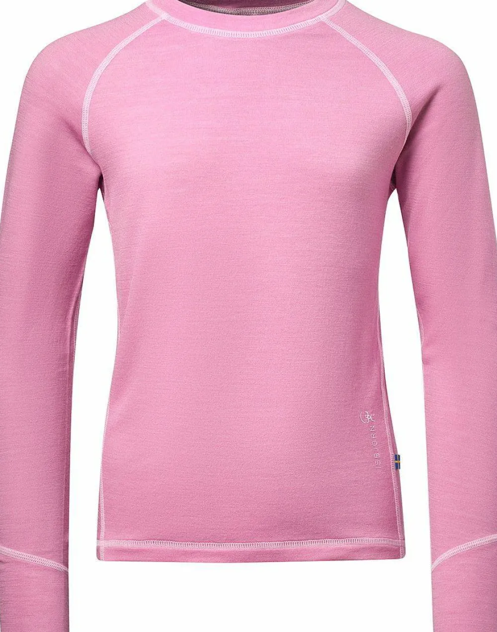 Outlet Isbjörn of Sweden Kids' Husky Sweater Baselayer Frost Pink FrostPink