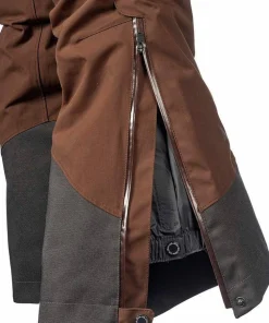 Hot Isbjörn of Sweden Kids' Offpist Ski Pant Chocolate