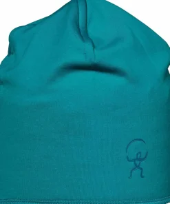 Clearance Isbjörn of Sweden Kids' Panda Beanie EmeraldGreen