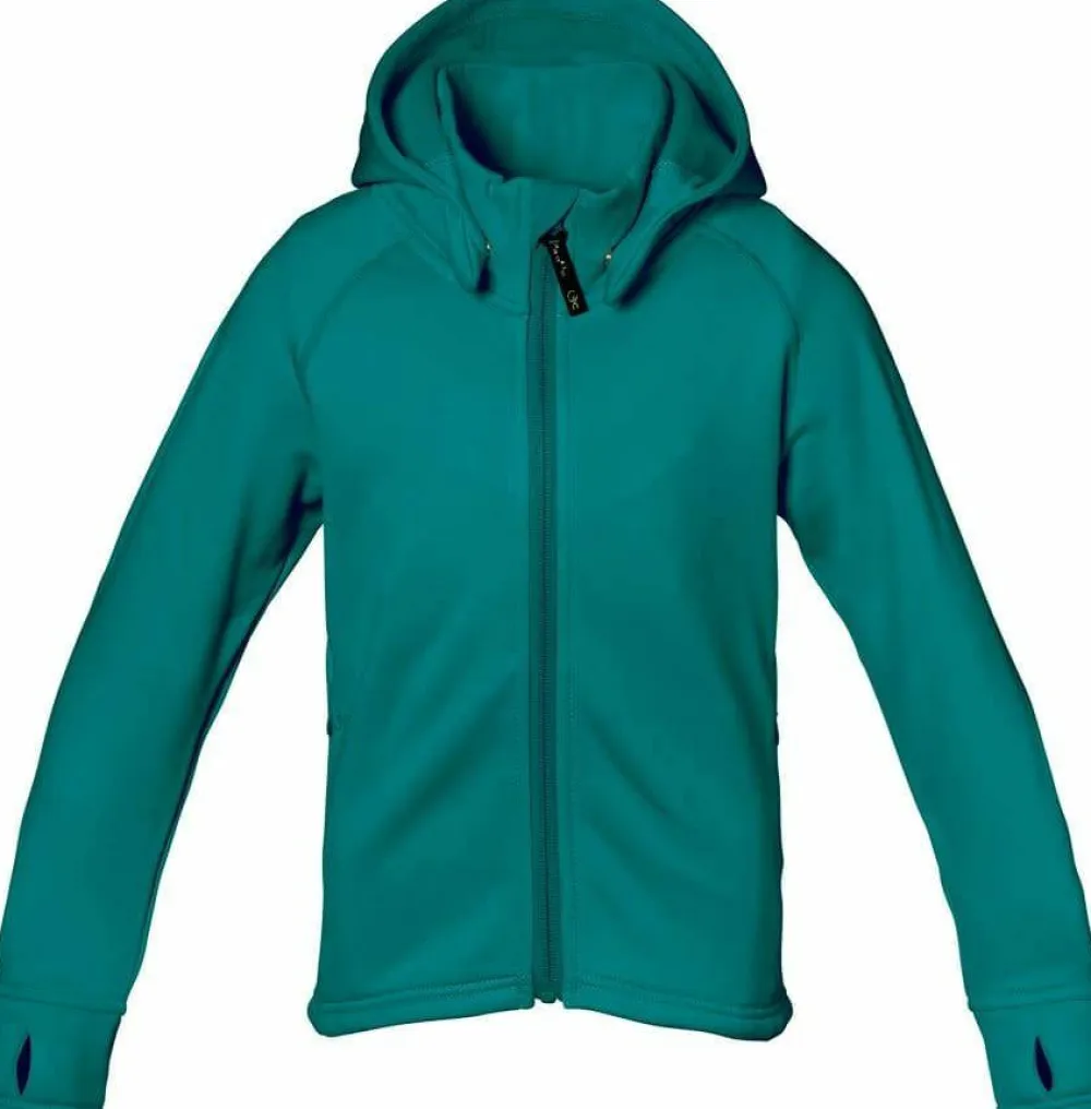 Hot Isbjörn of Sweden Kids' Panda Hoodie Emerald Green EmeraldGreen