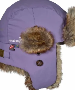 Best Isbjörn of Sweden Kids' Squirrel Winter Cap Lavender