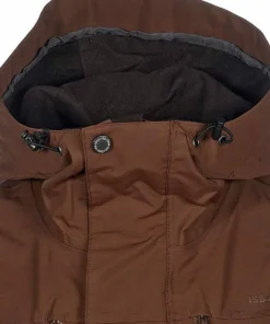 Online Isbjörn of Sweden Teens' Tripod Hardshell Jacket Chocolate