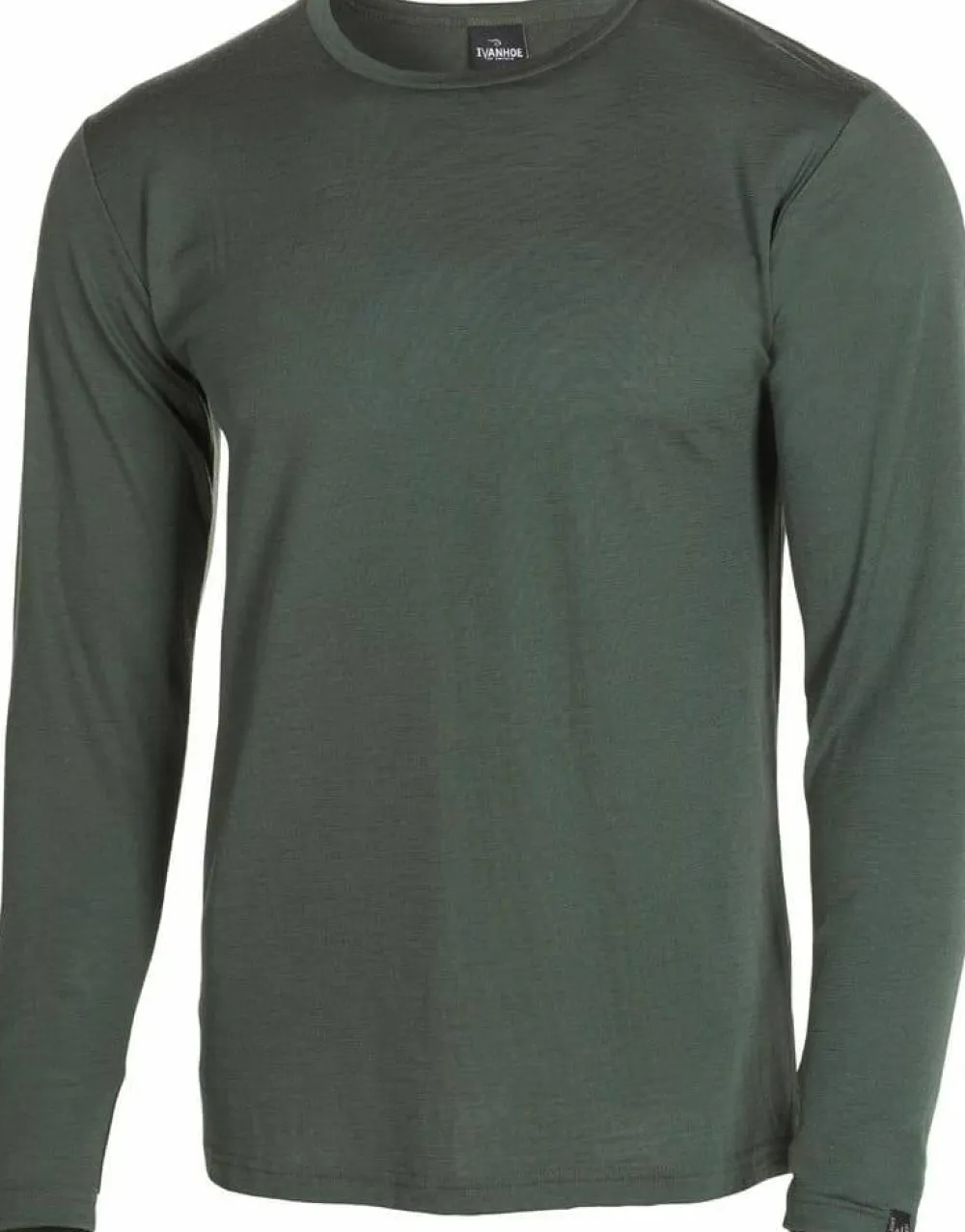 Best Ivanhoe Men's Underwool Merino Long Sleeve Rifle green