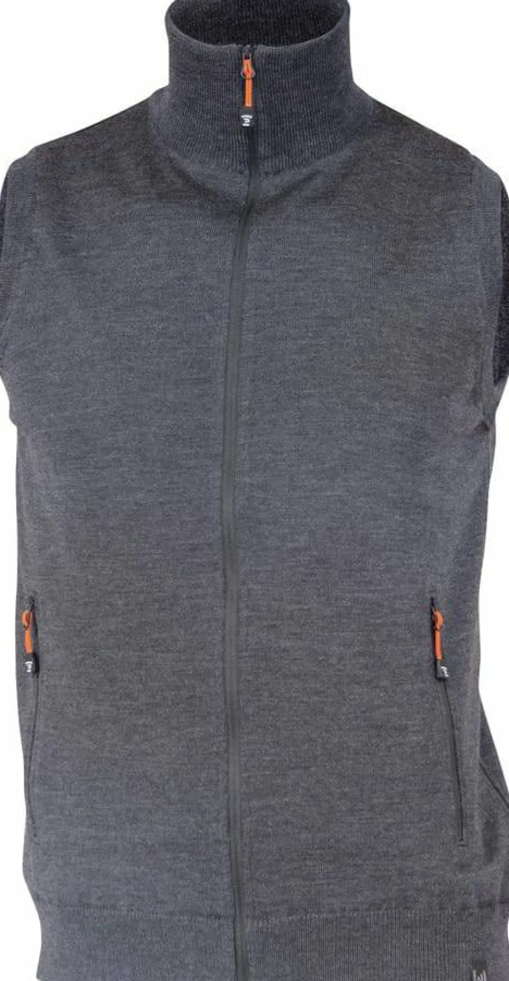Best Ivanhoe Men's York Vest Windbreaker Graphite Marl