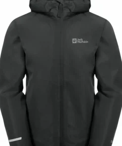 Discount Jack Wolfskin Kids' Flaze Jacket Granite Black