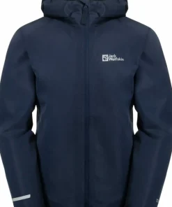Clearance Jack Wolfskin Kids' Flaze Jacket Night Blue