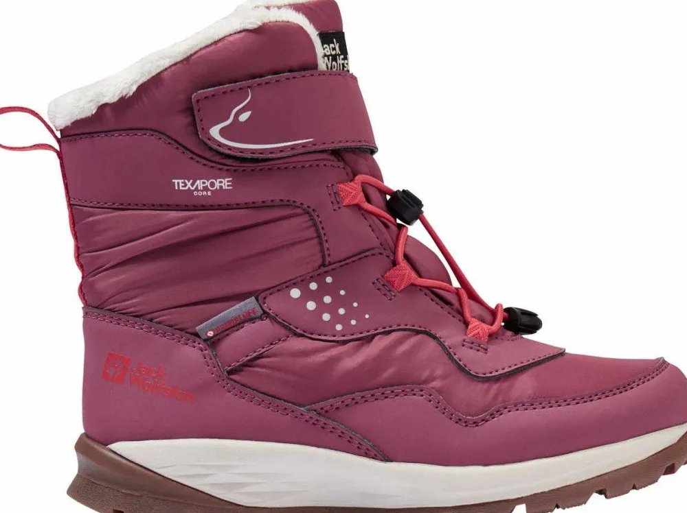 Clearance Jack Wolfskin Kids' Polar Bear-G Texapore High Vc Raisin