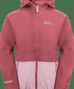 Sale Jack Wolfskin Kids' Rainy Days 2-Layer Jacket Soft Pink