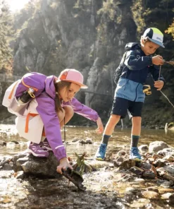 Sale Jack Wolfskin Kids' Rainy Days 2-Layer Jacket Soft Pink