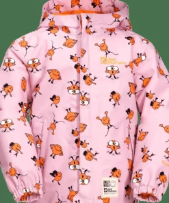 New Jack Wolfskin Kids' Smileyworld 2-Layer All Over Print Jacket Icon Water Lily