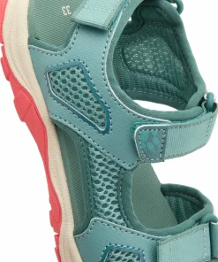 New Jack Wolfskin Kids' Taraco Beach Sandal Soft Jade