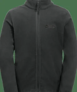 New Jack Wolfskin Kids' Taunus Jacket Granite Black