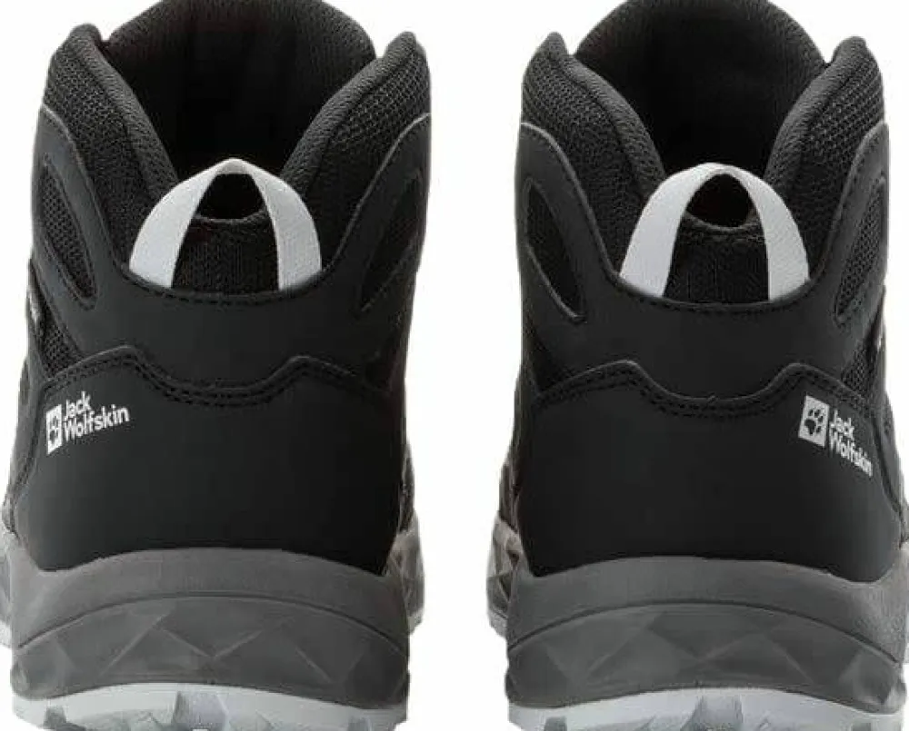 Outlet Jack Wolfskin Kids' Woodland 2 Texapore Mid Phantom