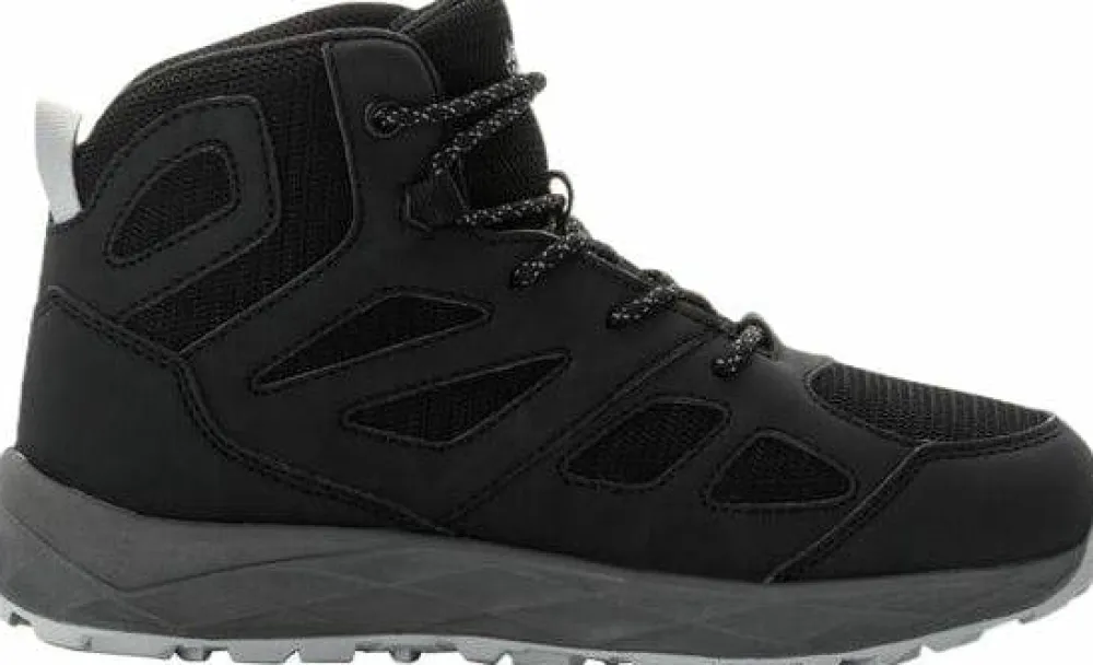 Outlet Jack Wolfskin Kids' Woodland 2 Texapore Mid Phantom