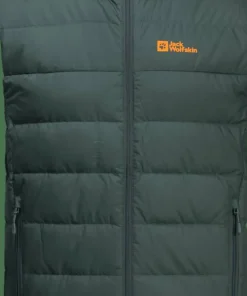 Jack Wolfskin Men's Ather Down Vest Black Olive