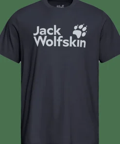 Sale Jack Wolfskin Men's Brand T Dark Navy