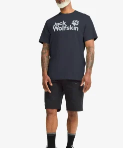 Sale Jack Wolfskin Men's Brand T Dark Navy
