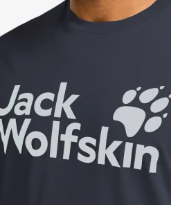 Sale Jack Wolfskin Men's Brand T Dark Navy