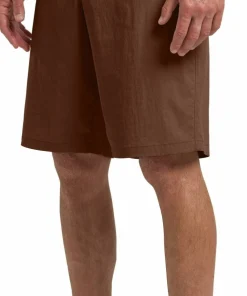 Clearance Jack Wolfskin Men's Desert Shorts Dark Rust